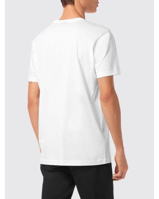 Billionaire White T-Shirt for men