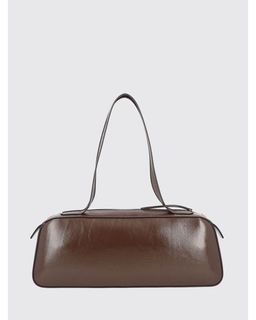 Khaite Brown Simona Leather Bag