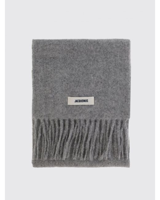 Bufanda Mujer Jacquemus de color Gray