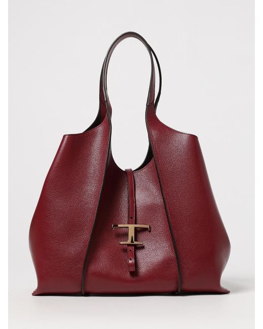 Tod's Red Schultertasche Damen