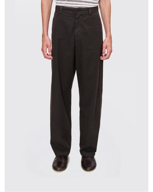 A.P.C. Black Dan Organic Cotton Chino Trousers for men