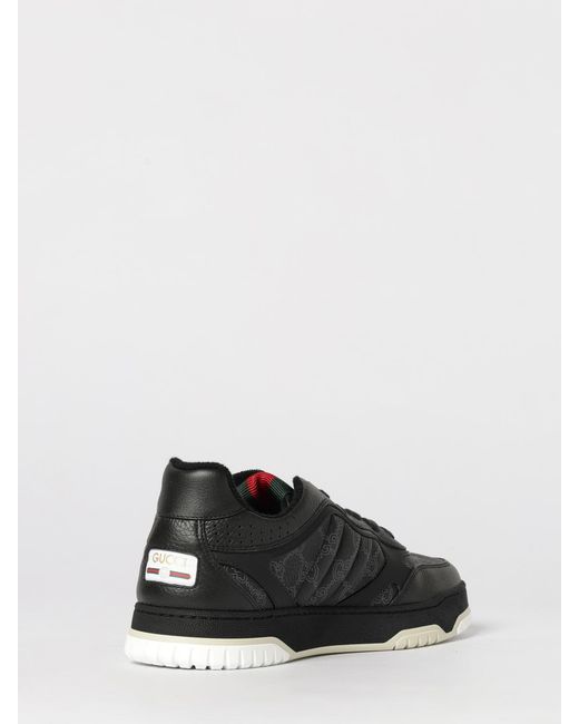 Gucci Black Re-Web Sneakers for men