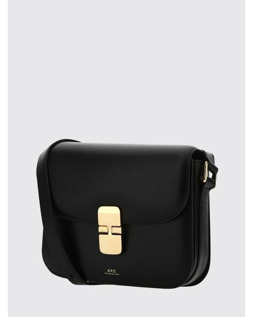 Borsa A Tracolla Grace di A.P.C. in Black