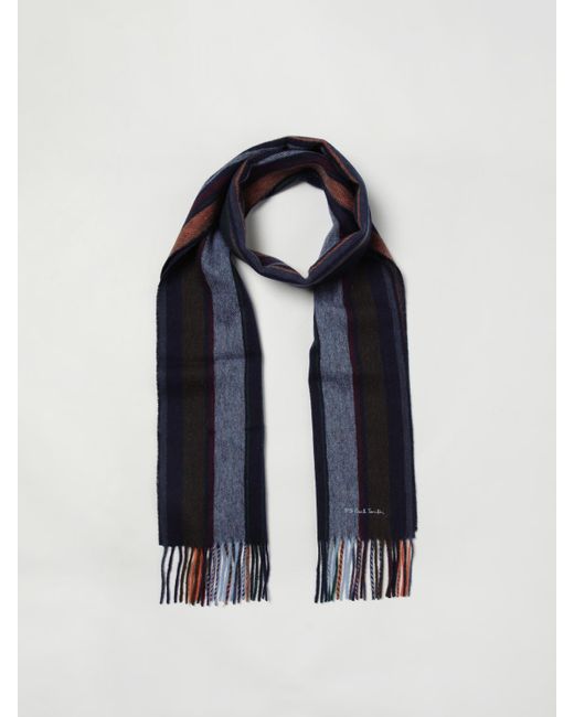 Paul Smith Blue Scarf for men