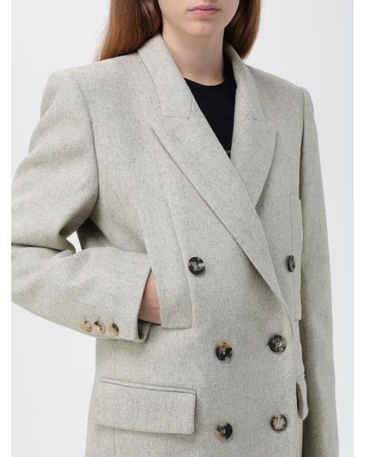 Isabel Marant Gray Mantel Damen