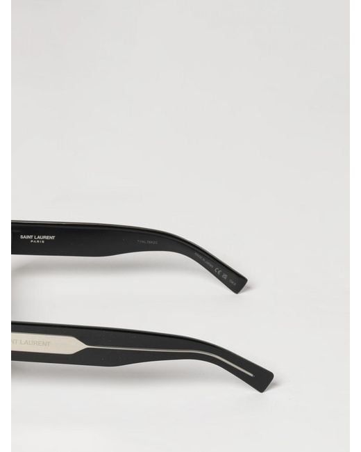 Saint Laurent Black Sl 572 Acetate Sunglasses for men
