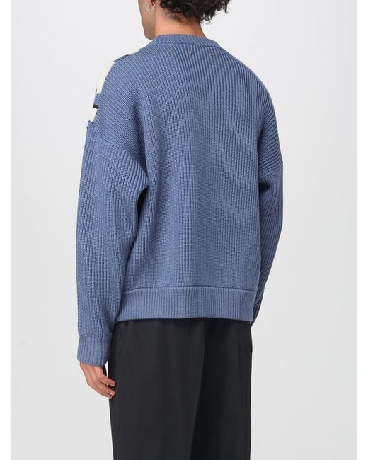 Golden Goose Deluxe Brand Blue Jumper for men