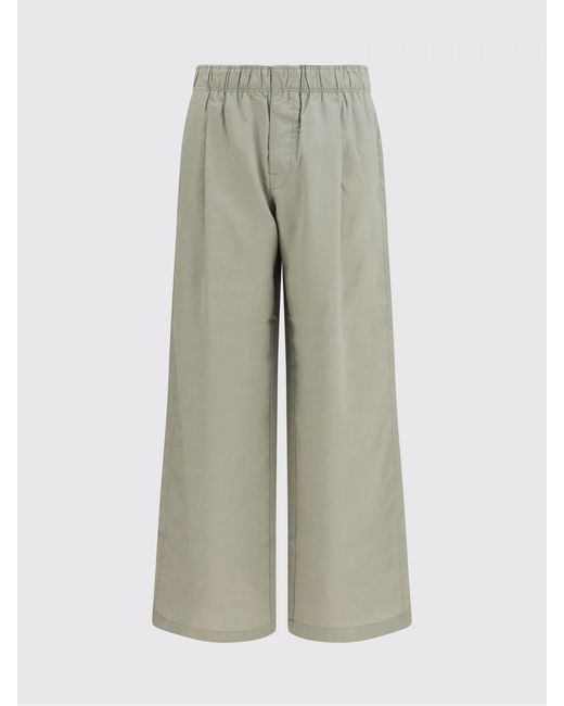Our Legacy Gray Wide Viscose Blend Trousers for men