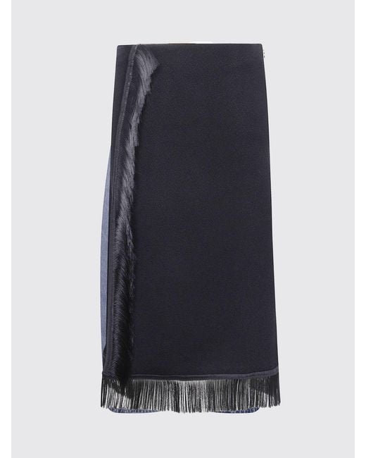 Jil Sander Blue Skirt
