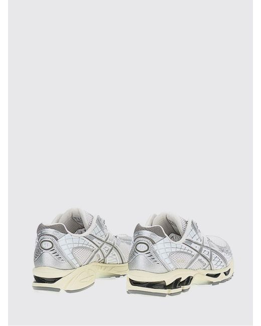Asics White Gel-Nimbus 10.1 Mesh And Laminated Rubber Sneakers for men