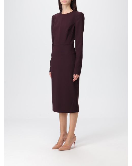 Victoria Beckham Purple T-Shirt Damen