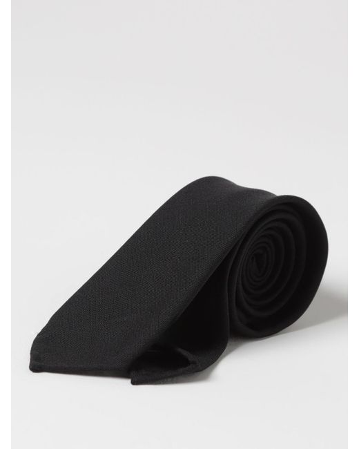 Cravate Lardini pour homme en coloris Black