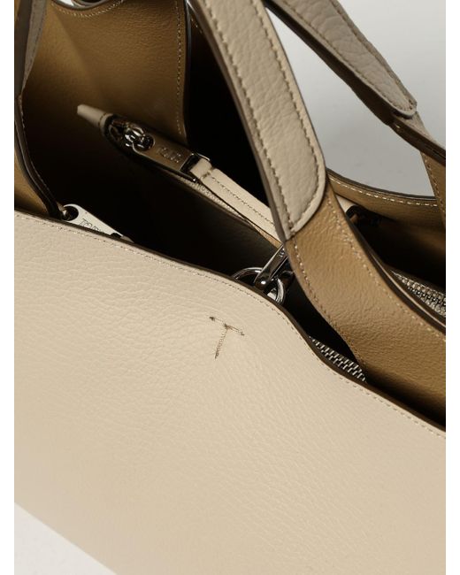 Tod's Natural Schultertasche Damen