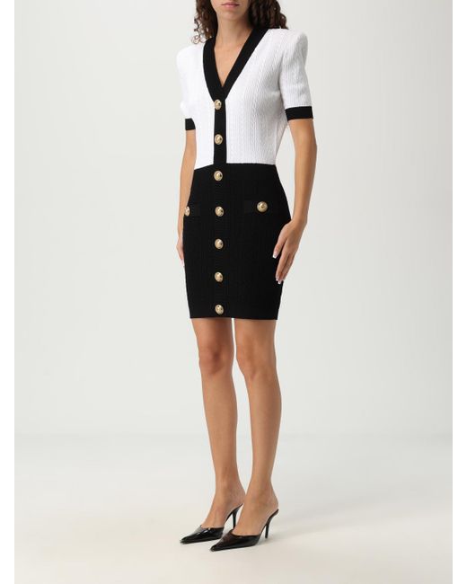 Balmain Black Dress