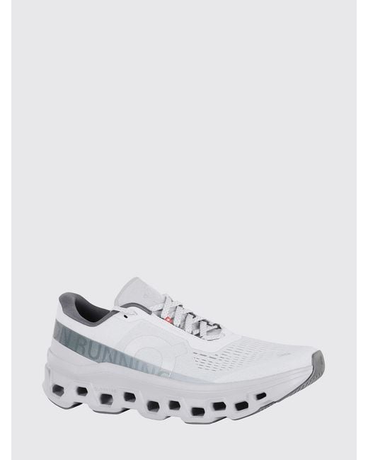 On Shoes White Cloudmonster 1 Mesh Sneakers On for men