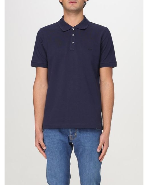 Polo Basic di Fay in Blue da Uomo