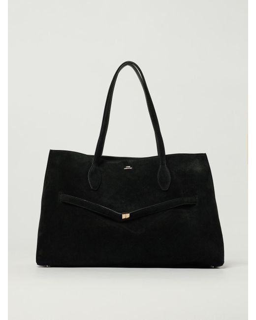 Bolso De Hombro Mujer Totême  de color Black
