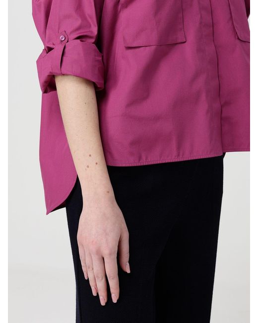Max Mara Pink Cotton Shirt