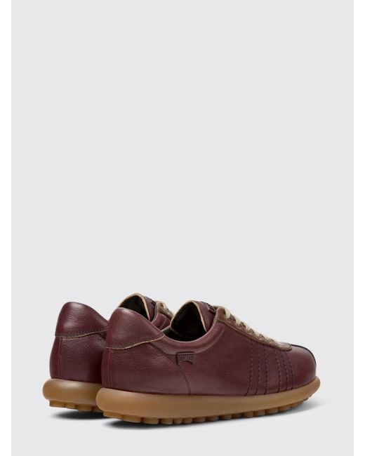 Camper Purple Pelotas Vegetable-Tanned Leather Sneakers