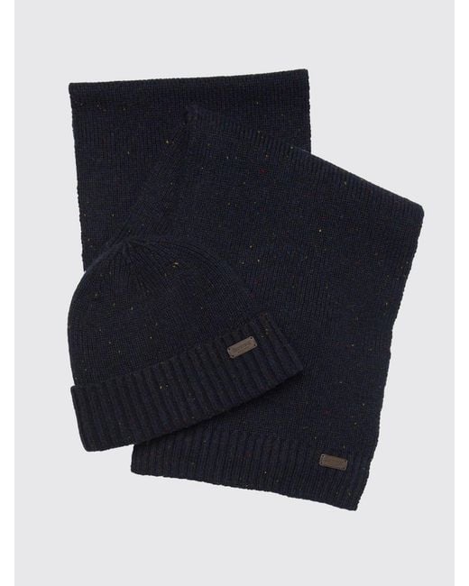 Barbour Blue Hat for men