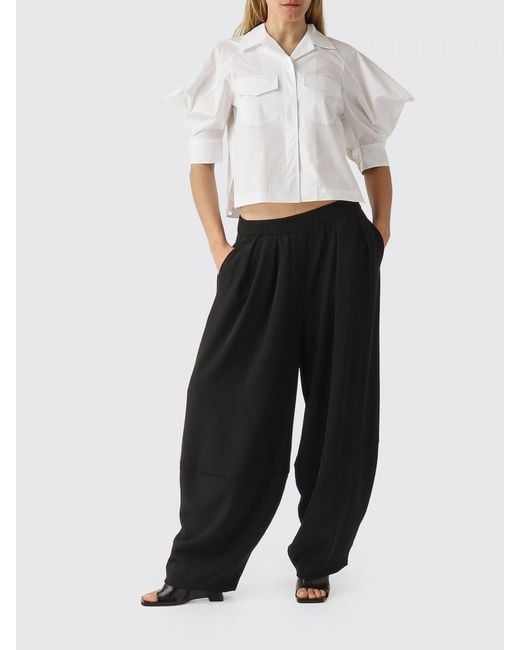 MEIMEIJ White Cotton Poplin Shirt