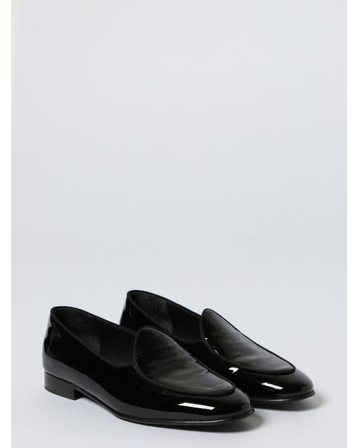 Edhen Milano White Kensington Edhén Milano Patent Leather Loafers for men