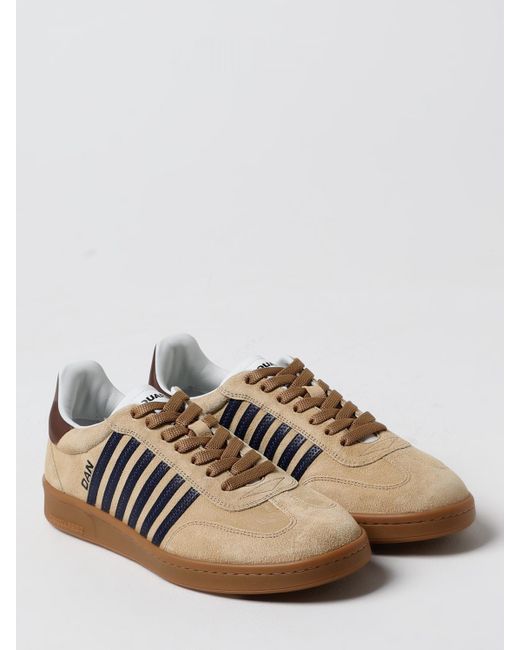 Sneakers Boxer di DSquared² in Brown da Uomo