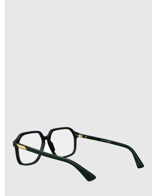 Bottega Veneta Green Acetate Optical Glasses for men