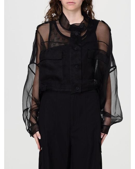 Pinko Black Organza Jacket
