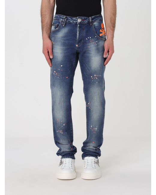 Jeans di Philipp Plein in Blue da Uomo