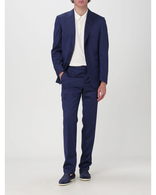Brioni Blue Suit for men
