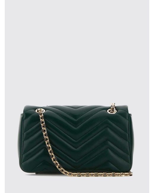 Gucci Green Gg Marmont Small Shoulder Bag
