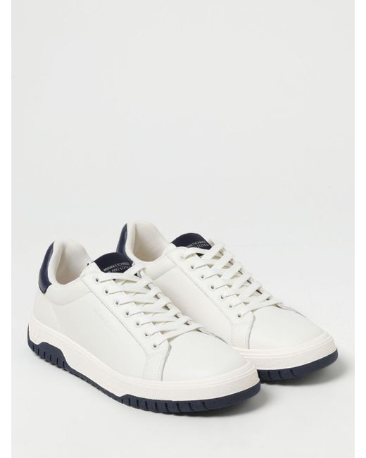 Sneakers in pelle di Armani Exchange in White da Uomo