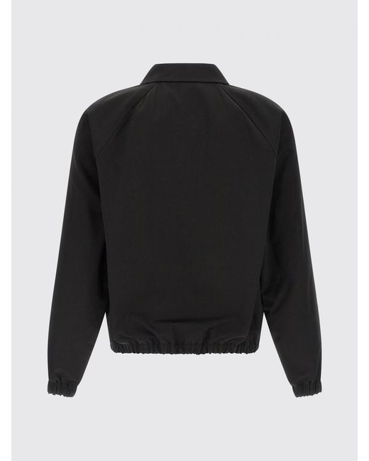 Valentino Black Cotton Shirt Jacket for men