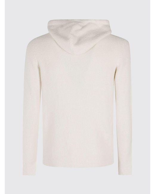 Roberto Collina Natural Sweatshirt for men