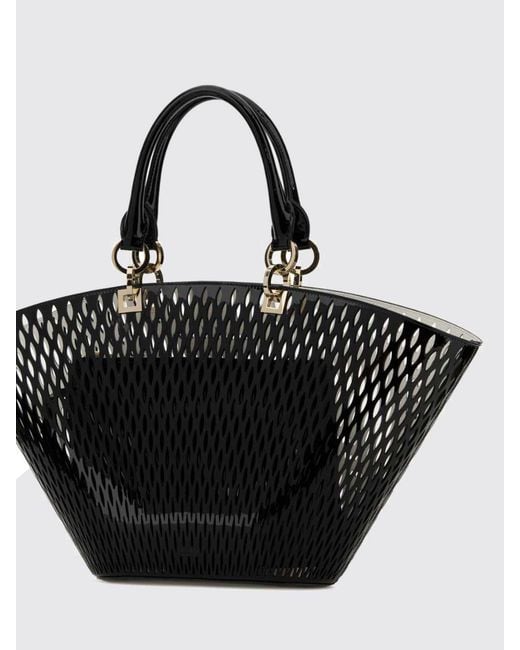 Tom Ford Black Perforated Leather Bag