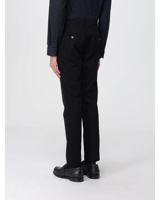 Mason's Black Trousers for men