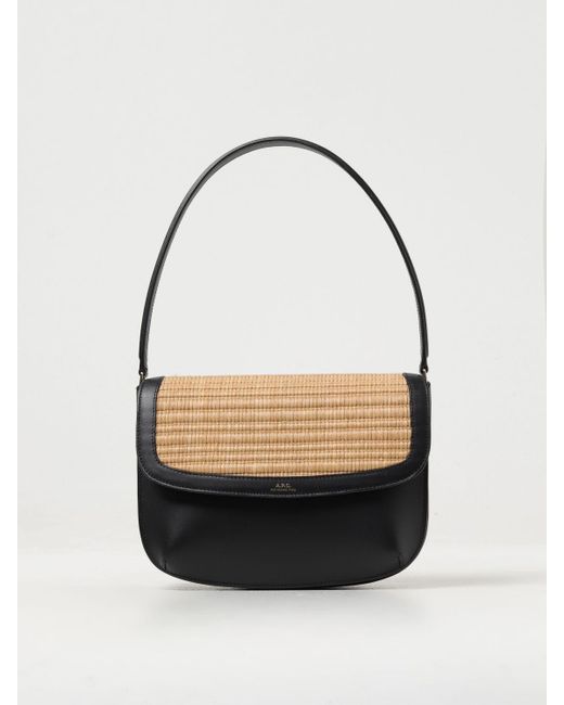 Bolso de hombro A.P.C. de color Black