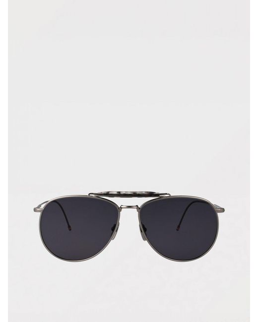 Thom Browne White Metal Sunglasses for men