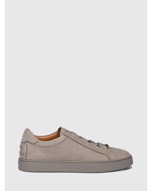 Tod's Gray Nubuck Sneakers for men
