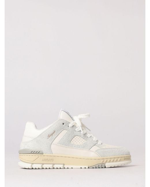 Axel Arigato Natural Area Lo Fluffy Leather Sneakers for men
