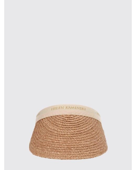 Helen Kaminski Natural Raffia Visor
