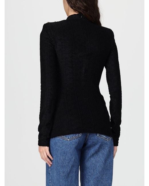 Balmain Black Knitted Top
