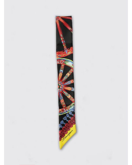 Dolce & Gabbana White Dolce &Amp Gabbana Scarf