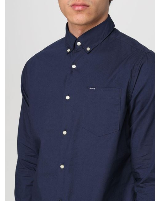 Barbour Blue Shirt for men