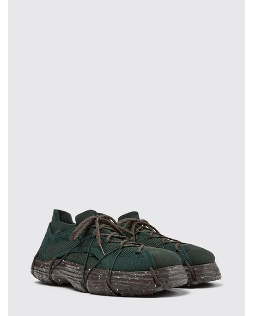 Camper Green Roku Recycled Polyester Sneakers for men