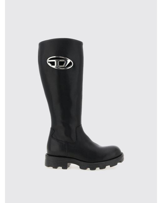 DIESEL Black Shoes
