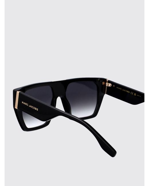 Marc Jacobs Black Aviator Sunglasses for men