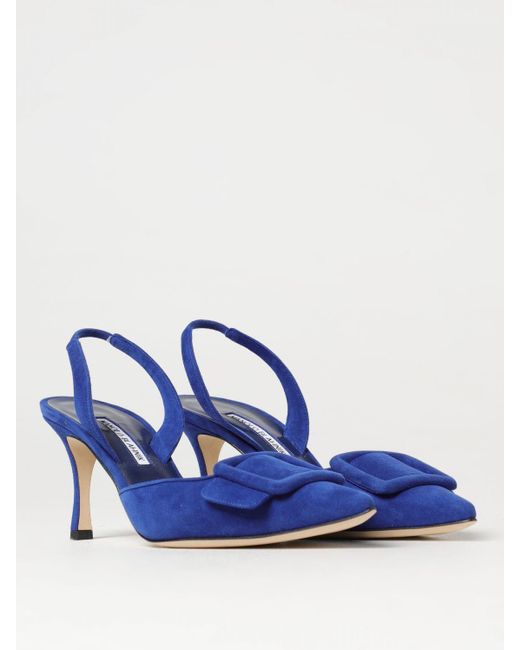 Zapatos Manolo Blahnik de color Blue