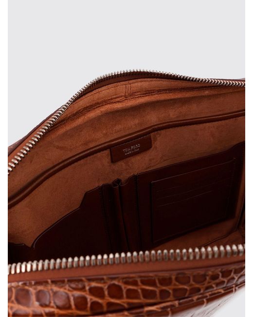 Pouch di Tom Ford in Brown da Uomo